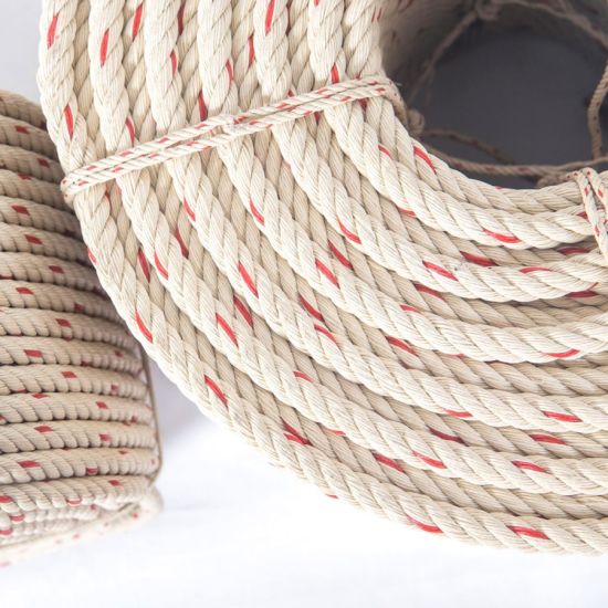 高品质三股聚丙烯绳索船用缆绳，用于锚泊和钓鱼