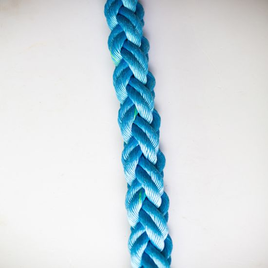 蓝色 8 股塑料船用聚丙烯 (PP) 绳