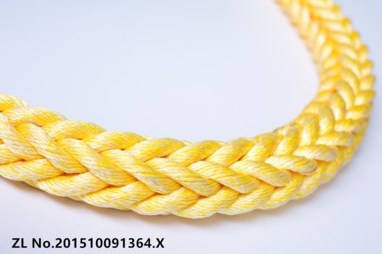 Impa 8/12股混合聚酯聚丙烯，聚丙烯，尼龙，聚酰胺船用拖曳绳