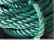 聚丙烯绳3股绿色28毫米，带标记线