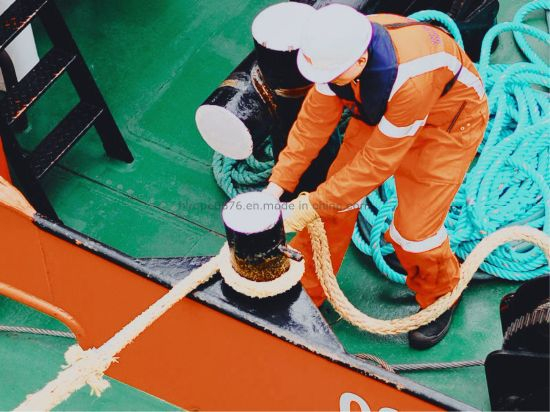 黄红系泊漂浮钓鱼聚丙烯绳