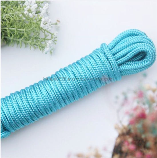 多色装饰线10m / 25m / 50m聚酯绳蓝色