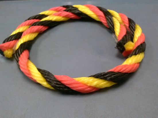 尼龙，PP，PE绳索，3股柔软且柔软的绳索