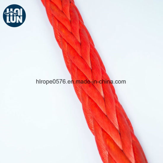 实心编织Hmwpe / Hmpe大索系泊绳