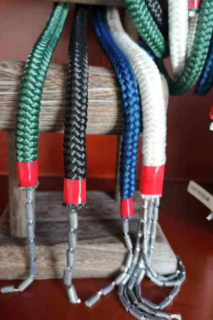 PP扭曲的编织铅绳绳索绳索线