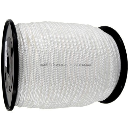4mm 8层白色编织涤纶线X 200m