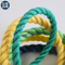 3/8绞线PP绳聚丙烯绳丹宁绳用于捕鱼和系泊