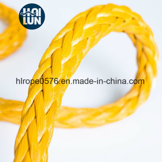 高密度动态12股Hmpe / Hmwpe系泊绳