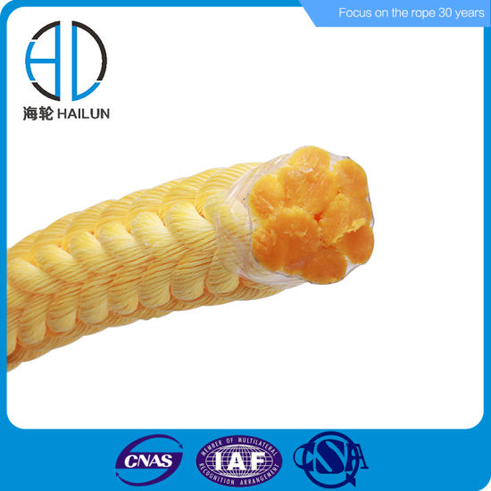 Impa船用3/8/12绞合PP /聚丙烯船用缆绳