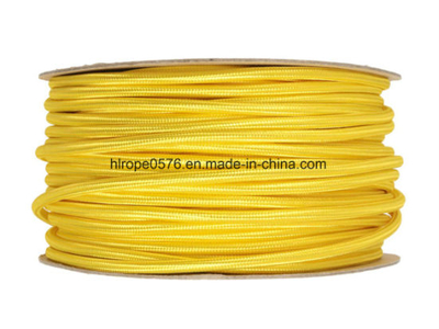 黄色照明电缆3芯圆形-城市小屋聚酯船用绳