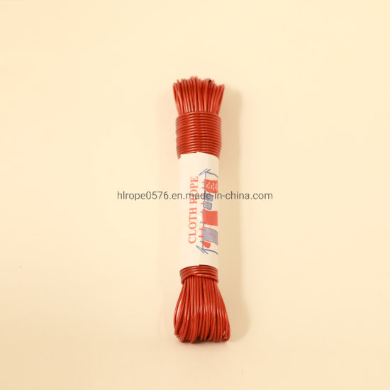 坚固的钢丝晾衣绳防滑防风晾衣绳