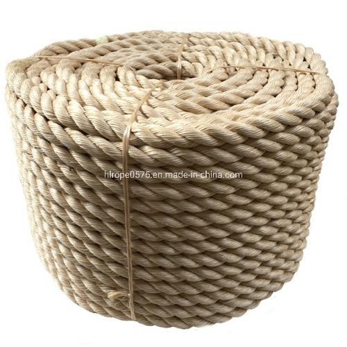 自然色高强度3股麻/马尼拉/剑麻绳