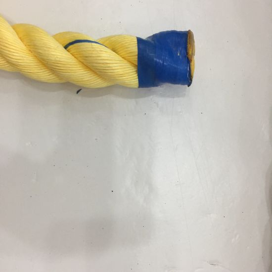 用于拖网/系泊/安全工作的高品质 PP 3 股组合绳