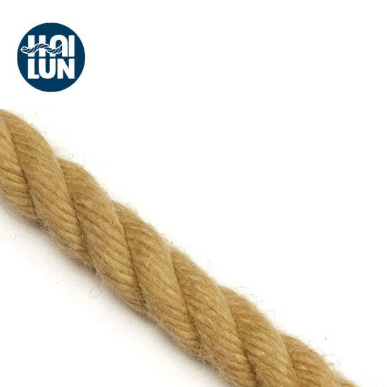 100％黄麻优质剑麻纱线船用绳索