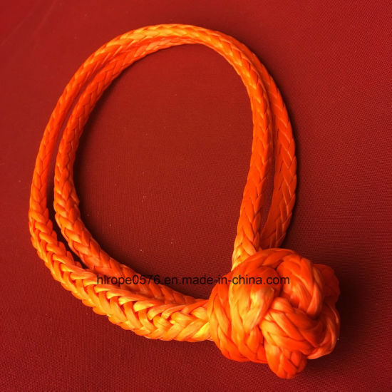 12股UHMWPE绳索，两端带有拼接孔