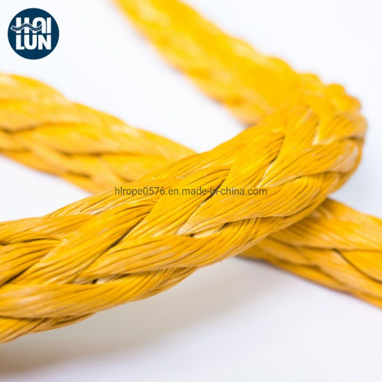 系泊绳Hmwpe / Hmpe绳绞车绳