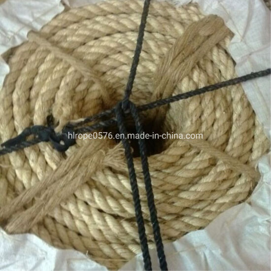 Factory Twist 3/4 Strand Natural Manila Ros Sisal Rope