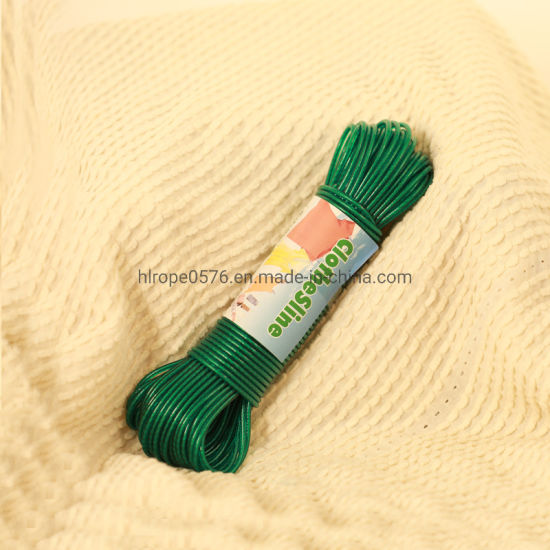 25m PVC +纤维晾衣绳专业多功能