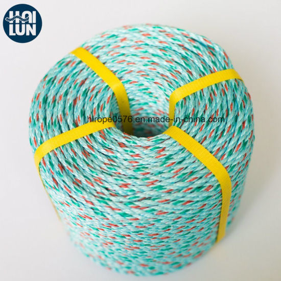 流行的三股聚丙烯系泊绳